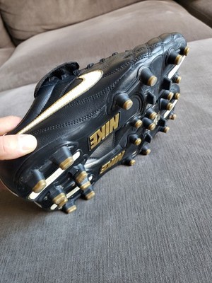 Size 8.5 - Nike Tiempo Legend III FG 366177-018 Elite Black Cleats