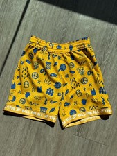 Nike Ball For All Youth Basketball Shorts Yellow/Blue New