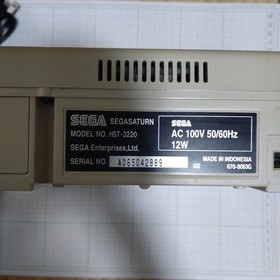 Sega Saturn Console White HST-3220 Tested Japanese Version