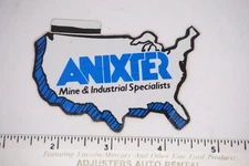 Anixter Decal Sticker Mining Industrial Specialists USA Map Vintage