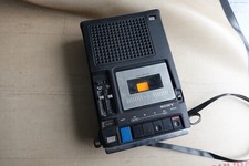 VINTAGE RARE Sony TC-76 Cassette Recorder with case - AS IS for parts or repair
