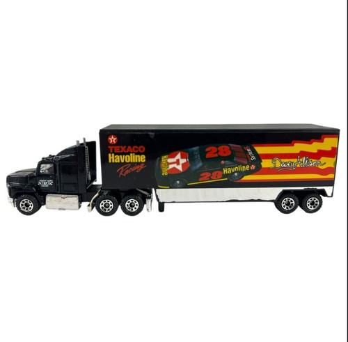 Vintage Matchbox Davey Allison #28 Texaco / Havoline 1992 1:87 Transporter - LE - Picture 5 of 13
