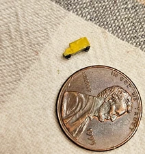 1/4" Scale- Yellow Painted Truck Toy - Artisan -  Quarter Inch Scale