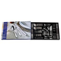 Arthur Price Contemporary 1810 Stainless Steel Willow 76 Piece Cutlery Set Boxed
