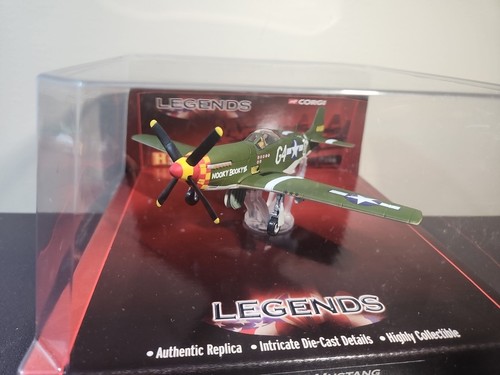 Corgi P51 D Mustang Kit Carson AA32207 Diecast Model Plane 1/72 - Picture 3 of 9