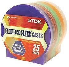TDK cds-mc25 Two CD Flexx Cases