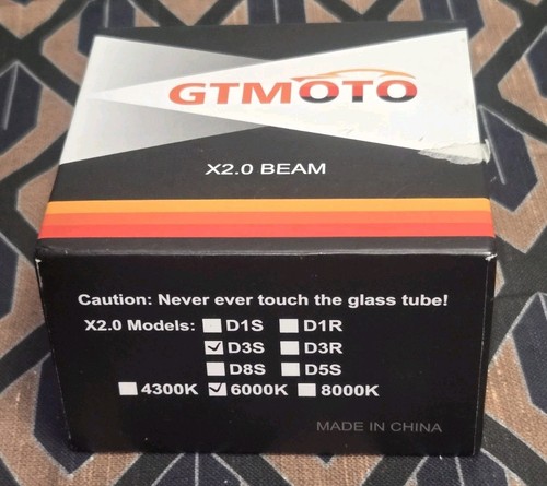 Ford Edge Flex HID Headlights D3S Xenon Bulbs, 6000K Cool Bright White D3SC1 New - Picture 4 of 6