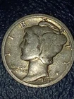 1917 S Mercury Dime