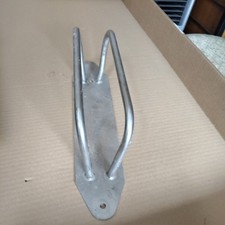 Railways Steel wall cycle   bike holder from a train