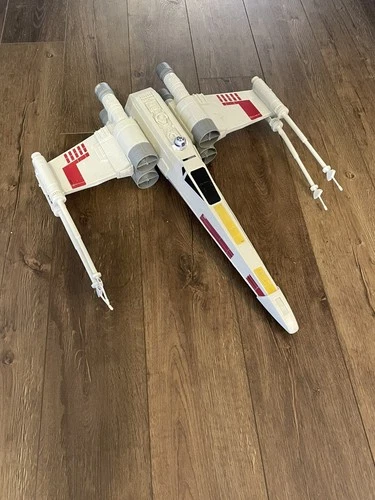 Hasbro Star Wars Giant X-Wing Fighter Ship R2D2 Toy C-2604A Large 29"  Vintage