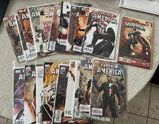 CAPTAIN AMERICA 34-50, 600 + All New 1-4 Brubaker Epting Bucky as Cap High Grade