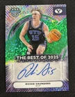2025-26 Bowman's Best U Richie Saunders Best of 2025 Green Diamond Auto /99 BYU