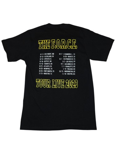 T-shirt uomo The Roots The Force Tour Live 2023 manica corta nera uomo media - Foto 2 di 4