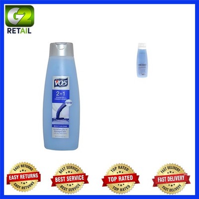 All-in-One Moisturizing Shampoo & Conditioner for All Hair Types - 15 oz