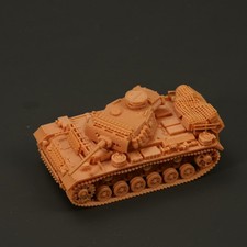 3D Printed 1 /72 German Panzer III Ausf. L Medium Tank 1942 Unpainted