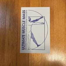 Bodybuilding Powerlifting Ultimate Muscle Mass Dan Duchaine Rare Booklet