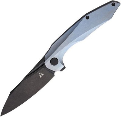 CMB Made Knives Dagon 3.62'' M390 Blade Blue Handle Folding Knife - CMB-11B