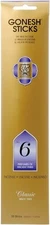 Gonesh Incense Sticks No.6 Perfumes of Ancient Times, B000fq5opk, 20 Piece 
