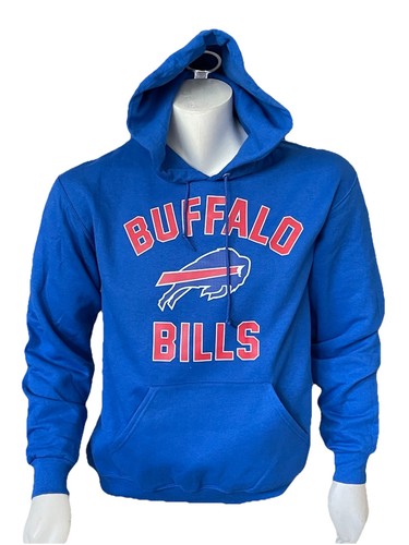 NFLTeam Apparel Buffalo Bills Blue Hoodie Size Medium