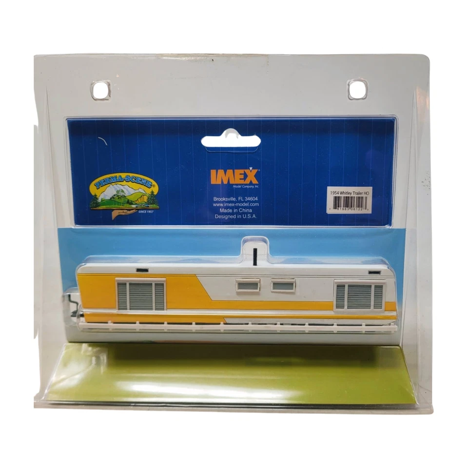 IMEX Perma-Scene 1954 Whitley Trailer Mobile Home Ho Scale Item #6122 - Image 4 of 4