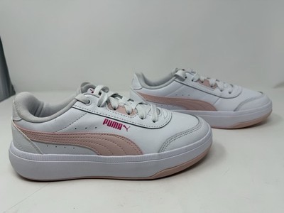 Puma Tori JR Sneaker weiß pink UK 4 Mädchen