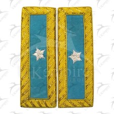Civil War US Officer Shoulder Boards Brigadier General One Star Infantry Blue