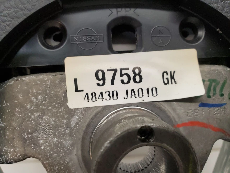 2010-2012 NISSAN ALTIMA Black Leather Steering Wheel 48430JA010 Foto 4 de 4