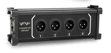 Male 4 Channel DMX Hub Over Ethercon/Ethernet XLR Cable Extender