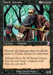Uncle Istvan 51 Timeshifted MTG Card