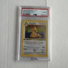 1999 POKEMON FOSSIL 1ST EDITION #4 DRAGONITE-HOLO PSA 8