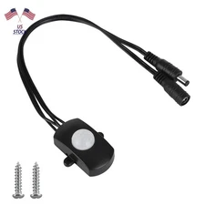1Pc DC Port Detector Infrared PIR Motion Sensor Switch For Led Light Strip