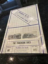 Builders In Scale HO Scale Evening Express Series Kit #601 The Trackside Shed