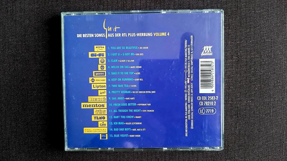 GET IT *Die besten Songs aus der Werbung* 📺 RTL Plus 🎆 Vol. 4 📀- 👍👍👍👍🥇 - Bild 3 von 4