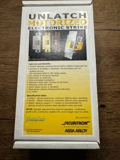 Securitron UNL-24 Motorized Strike for Cylindrical Locks, 24VDC