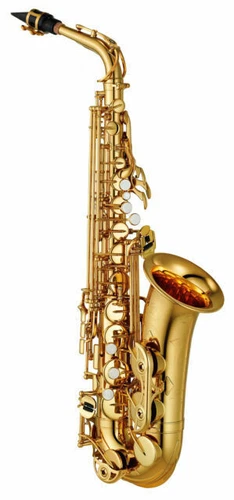 Yamaha YAS-480 Intermediate Eb Alto Saxophone, Gold Finish