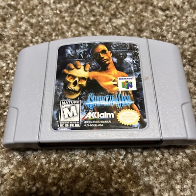 Shadow Man (Nintendo 64, Box + Cart., Authentic, N64, Clean) | eBay