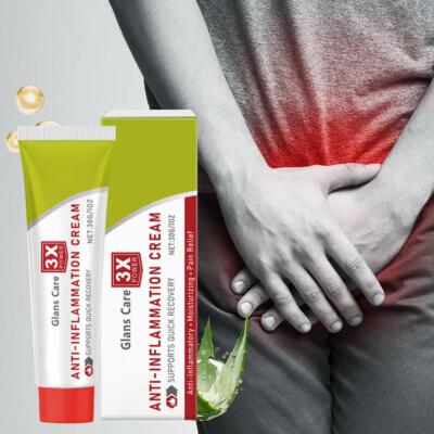 Men's Private Anti inflammation Cream Anti itch Repair External Use Cream/