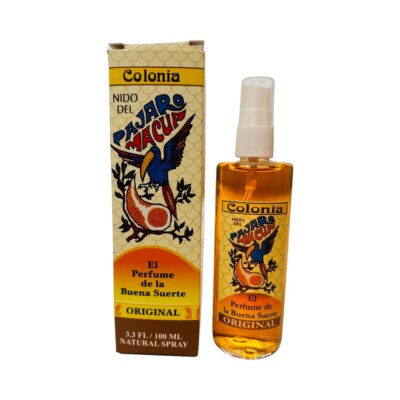 NIDO DEL PAJARO MACUA - MACAW BIRD Perfume Para Buena Suerte y Abundancia Dinero