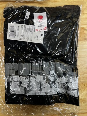 Tokyo Japan 2020 Olympic Games Shirt XL JOC Official Anime Black White Manga NEW