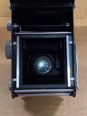 ROLLEIFLEX CARL ZEISS TESSAR 75mm F3.5 LENS CAMERA- UNTESTED. | eBay