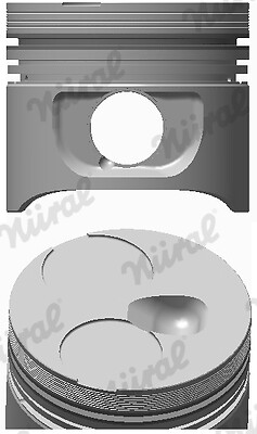 NÜRal Kolben FüR Mercedes-Benz 190 W201 D 2.0 E-Klasse W124 200 250 Puch-image