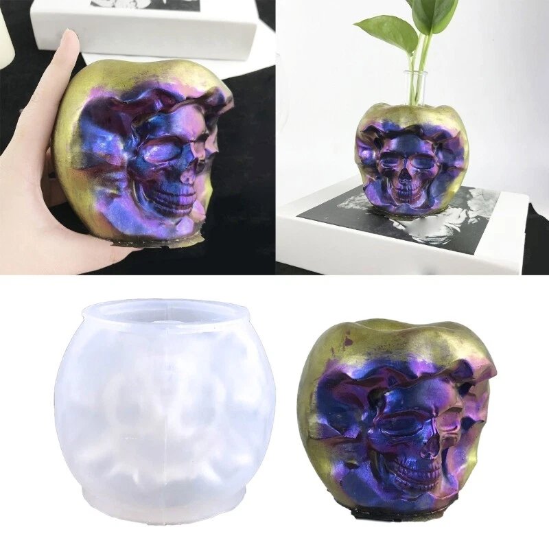 Skull resin mold deals