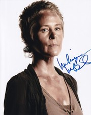 MELISSA McBRIDE signed autograph 20x25cm WALKING DEAD in person autograph COA