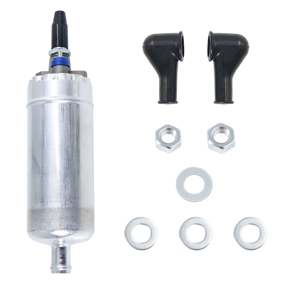New Inline External Electric Fuel Pump Kit For Porsche Saab 0580464021 Foto 4 de 4