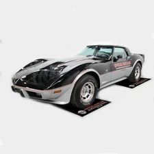 1978 Corvette Indy 500 Pace Car Indoor Tire Mats Set of Four