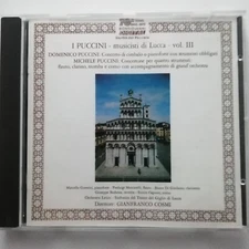 I Puccini - musicist di Lucca - Vol. III / Cosmi etc. / Bongiovanni CD GB 2048-2
