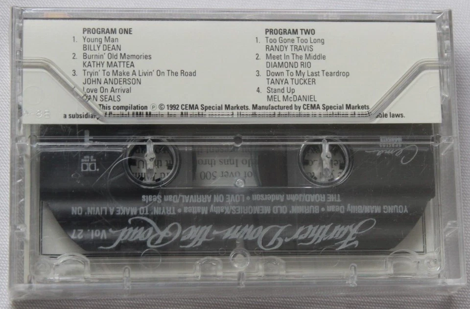 FURTHER DOWN THE ROAD VOL. 27 CASSETTE TAPE SEALED VARIOUS ARTISTS - Image 2 of 2