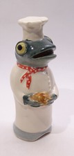 Vintage Stuart Bass Pie Bird Funnel Vent * Frog Chef marked ENGLAND