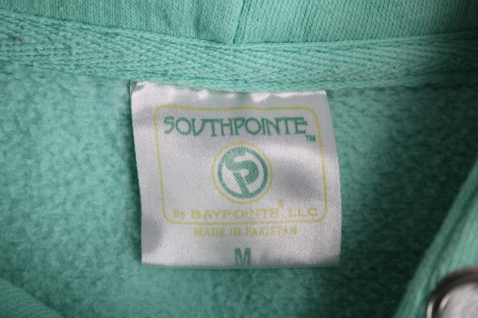 Southpointe Norfolk толстовка с капюшоном Топ женщин размер M зеленый длинным рукавом карманы свитер - Изображение 3 из 4