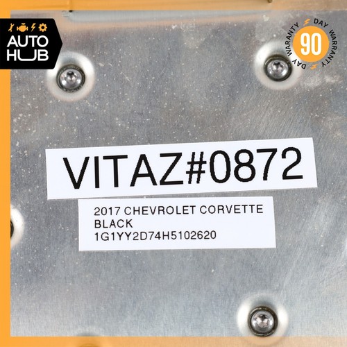 17-18 Chevrolet Corvette C7 Grandsport Data Recorder Module Unit OEM 17k - Picture 9 of 9